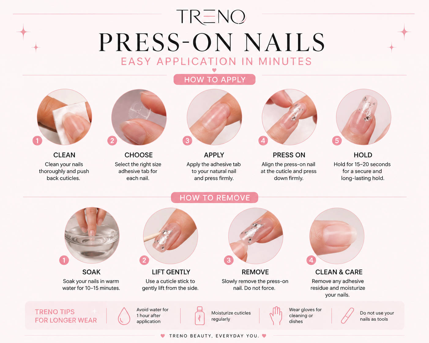 K-BEAUTY FRENCH FANTASY PRESS-ON NAILS