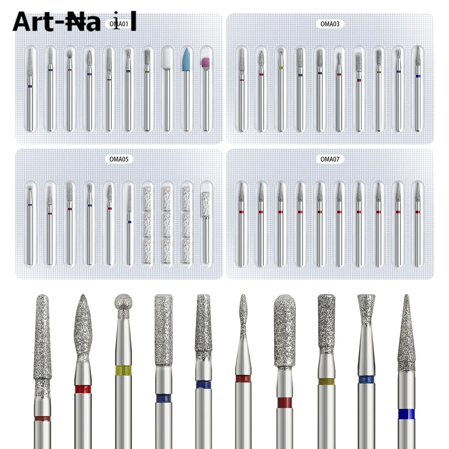 K-BEAUTY PRECISION CUTICLE DRILL BIT SET