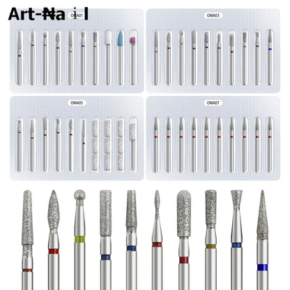 K-BEAUTY PRECISION CUTICLE DRILL BIT SET