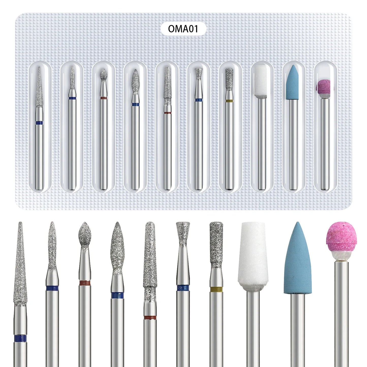 K-BEAUTY PRECISION CUTICLE DRILL BIT SET