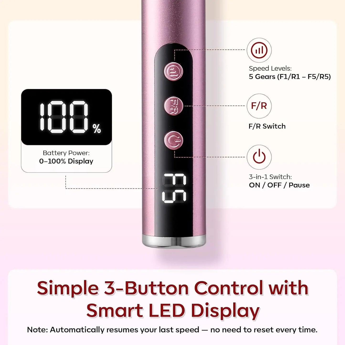 K-BEAUTY SIGNATURE NAIL DRILL KIT
