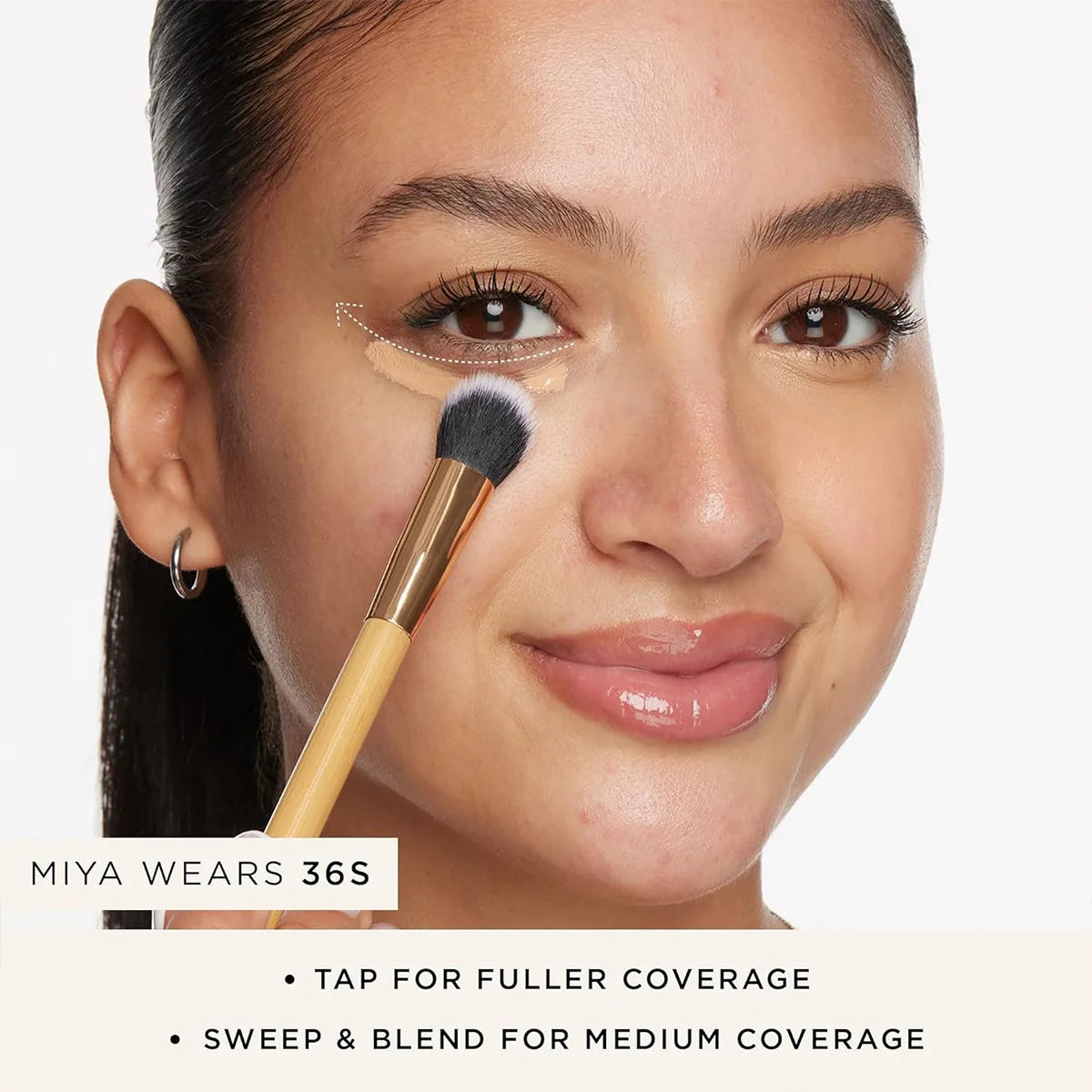 Flawless Face Brush – Bamboo Powder, Blush & Foundation Applicator