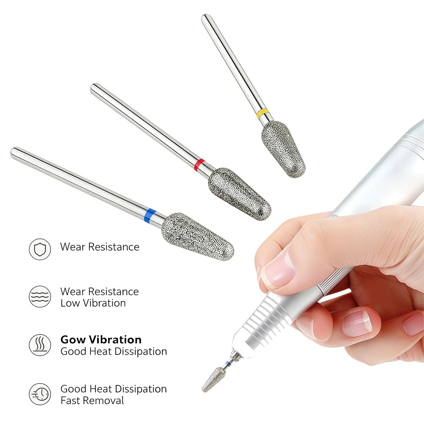 K-BEAUTY PRECISION CUTICLE DRILL BIT
