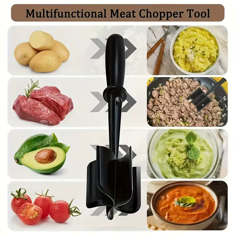 BBQ Ready Meat Masher – Perfect for Memorial Day & July 4th Cooking