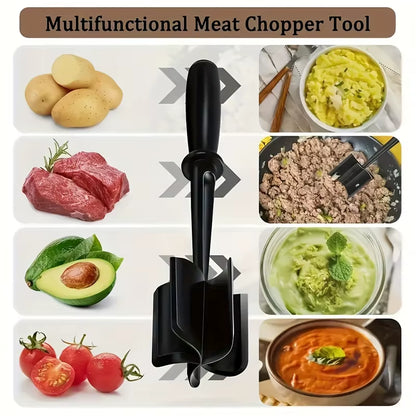 BBQ Ready Meat Masher – Perfect for Memorial Day & July 4th Cooking