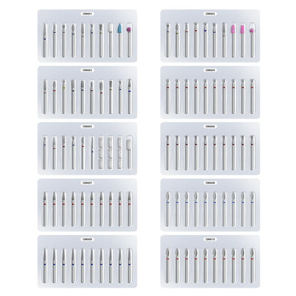 K-BEAUTY PRECISION CUTICLE DRILL BIT SET