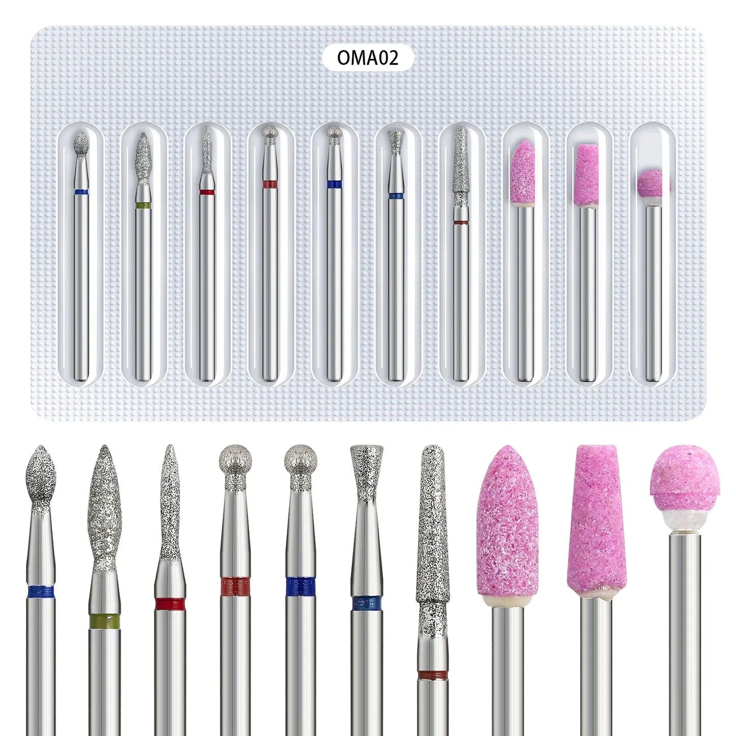 K-BEAUTY PRECISION CUTICLE DRILL BIT SET