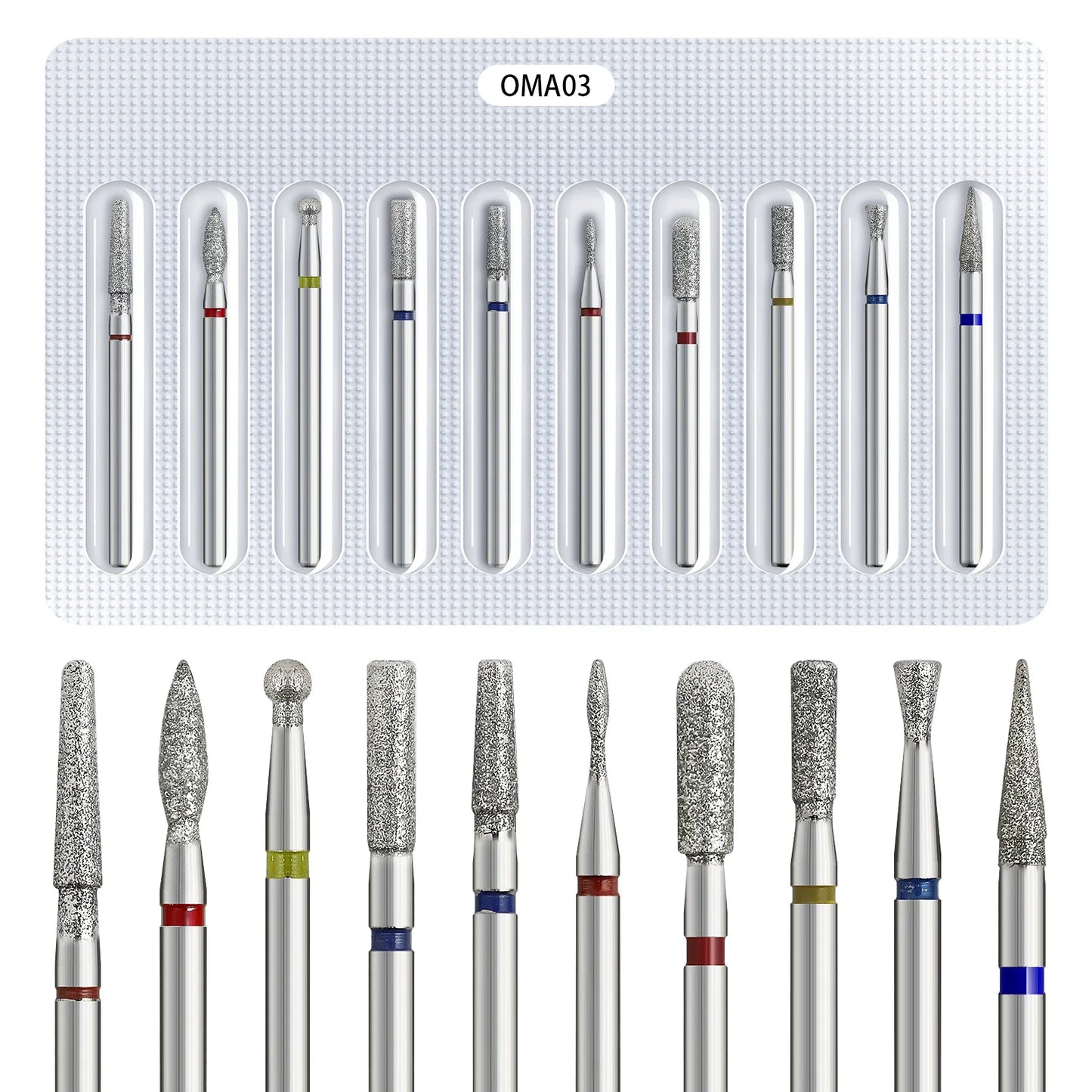 K-BEAUTY PRECISION CUTICLE DRILL BIT SET