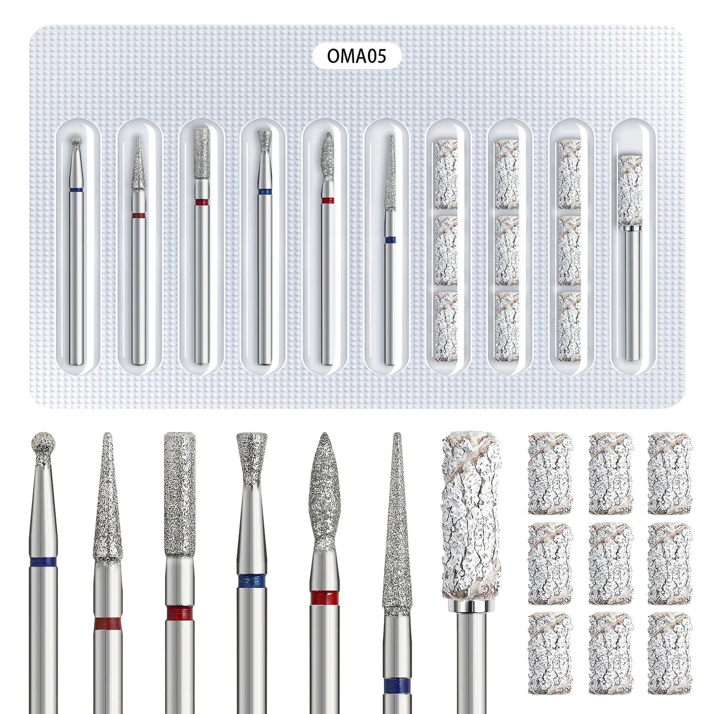 K-BEAUTY PRECISION CUTICLE DRILL BIT SET
