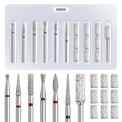 K-BEAUTY PRECISION CUTICLE DRILL BIT SET