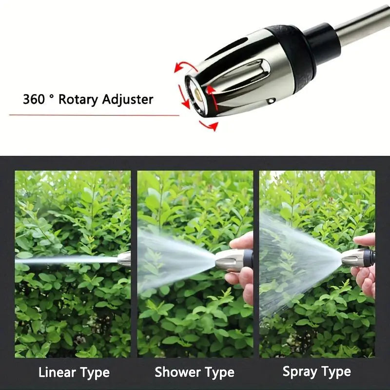 High Pressure Foam Water Gun – Adjustable Car Wash Sprayer for Cars, Garden & Pet Cleaning
